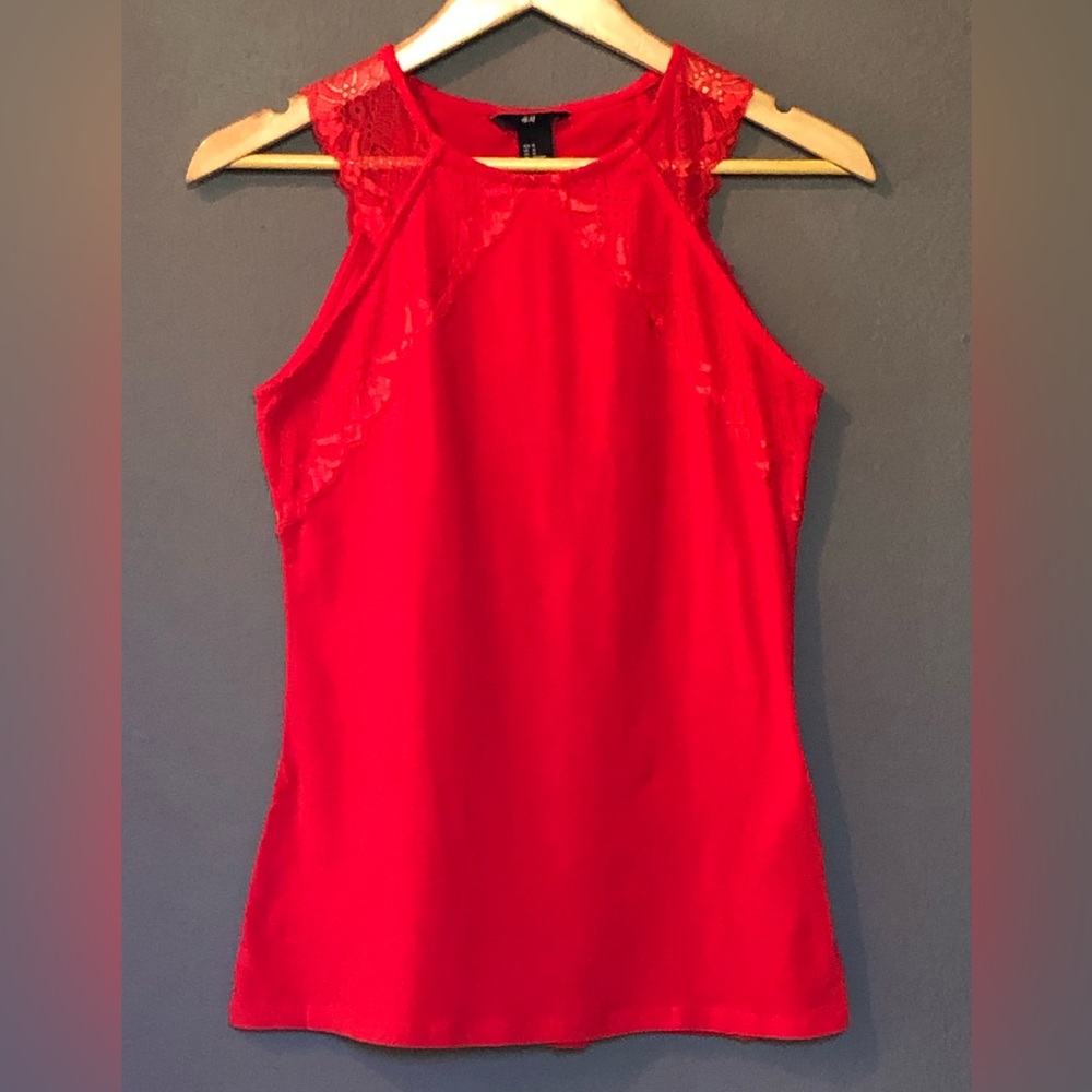 Fancy, Lacey & Cool, Red Tank Top